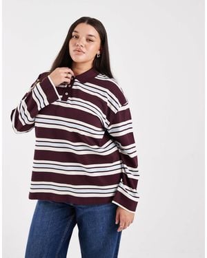 Vero Moda – rugby-polohemd - Rot