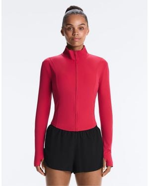 Oysho Short Light Touch Technical Jacket - Red