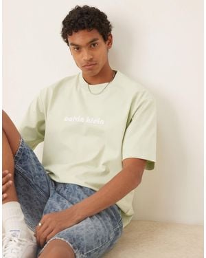 Calvin Klein – relaxed-fit-t-shirt - Natur