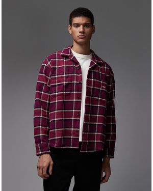 Obey Harold Long Sleeve Flannel Shirt - Multicolour