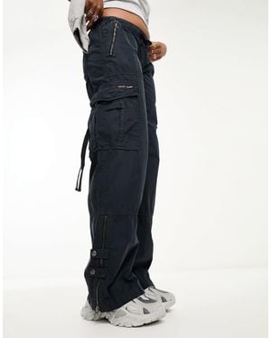 Superdry – cargohose - Blau