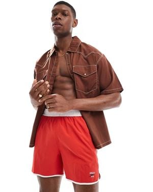 Speedo Swim Shorts Logo Volley 16' Swim Shorts - Red