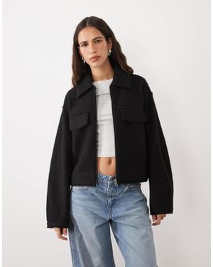 JJ Rebel Short Collared Jacket - Blue
