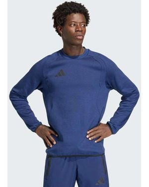 adidas Originals Tiro Travel Crew Sweatshirt - Blue