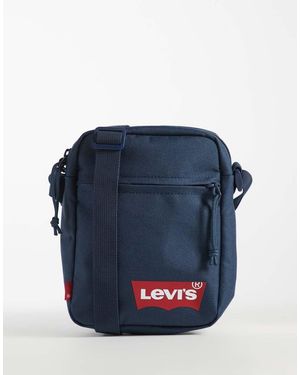 Levi's Borsa A Tracolla Con Logo Batwing Piccolo - Blu