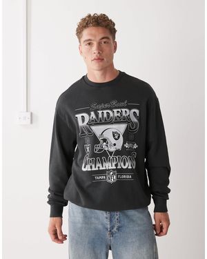KTZ – las vegas raiders – oversize-sweatshirt - Schwarz