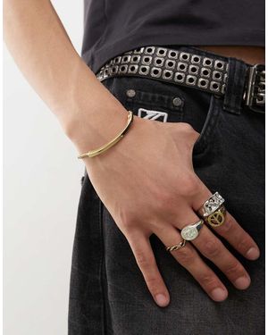 FADED FUTURE Bracciale Curvo - Nero