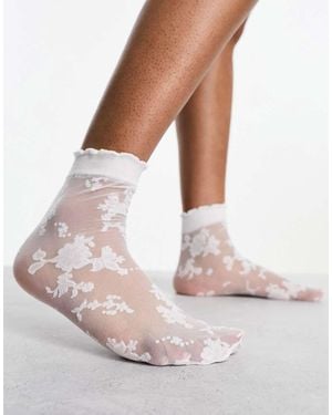 ASOS Lace Sock - Pink