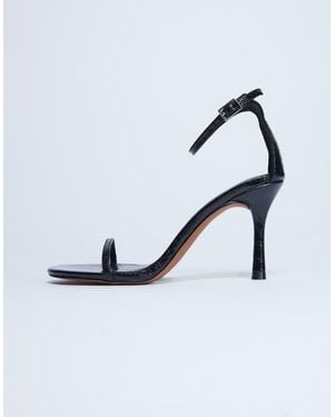 TOPSHOP Alexi 2 Part Heeled Sandal - White