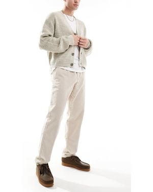 Jack & Jones Loose Fit Drawstring Cord Trouser - Natural