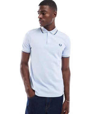 Fred Perry Twin Tipped Polo Shirt - Blue