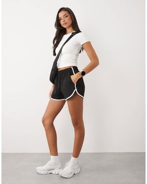 4505 Short en jersey - Noir