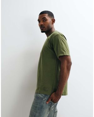 Vans Camiseta De Manga Corta De Corte Holgado En - Verde