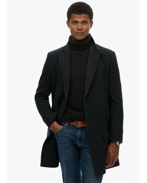 Superdry Merchant Town Coat - Black