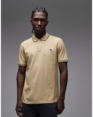 Paul Smith Zebra Logo Polo T-shirt - Grey