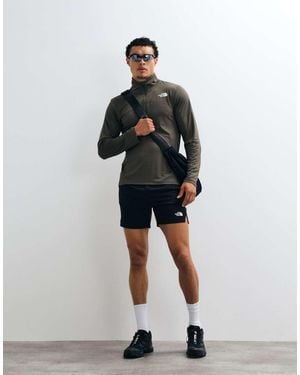 The North Face Training 24/7 1/4 Zip Logo Top - Green