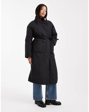 Only Petite – longline-mantel - Blau