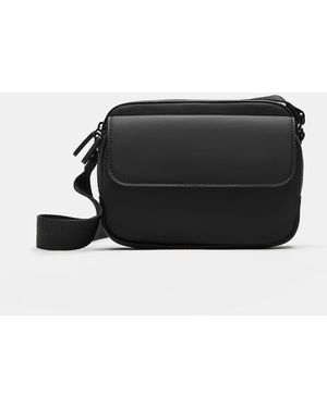 Pull&Bear Borsa A Tracolla Gommata Nera - Nero