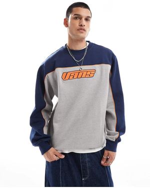 Vans Retro V Crew Sweatshirt - Blue