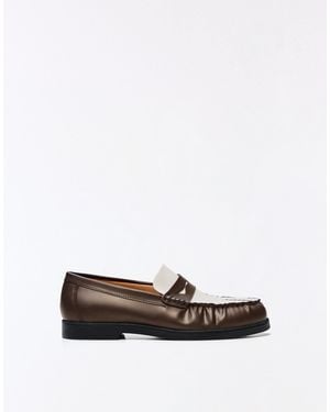 Bershka – loafer - Weiß