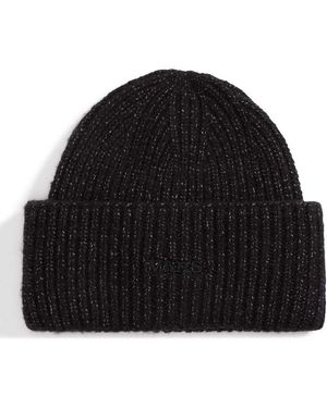 Vans Gorro Con Vuelta Ancha - Negro
