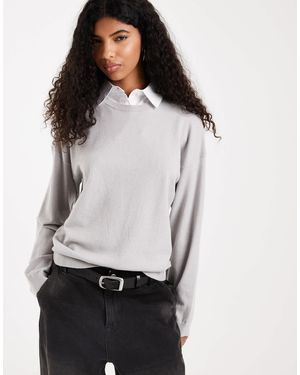 ASOS – feinstrickpullover - Weiß
