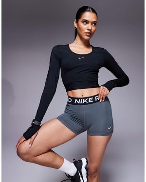 Nike Nike Pro Training 365 3 Inch Shorts - Blue