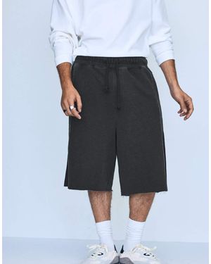 Bershka baggy Jort Bermuda Shorts - Grey
