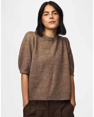 Pieces Knit - Brown
