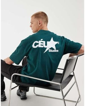 ASOS Oversized T-shirt With Street Graphic - Green