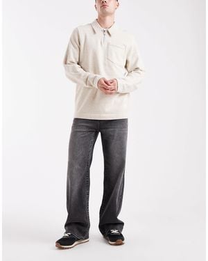 Hollister Y2k Pocket baggy Jeans - White