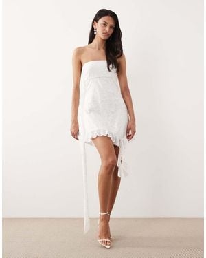 Dippin' Daisy's Dippin Daisys Bridal Floral Mini Dress - Natural