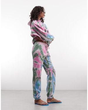 Von Dutch baggy jogger Bottoms - White