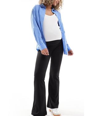 ONLY Stretchy Flare Trousers - Blue