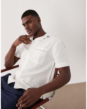 Abercrombie & Fitch Resort Graphic Short Sleeve Shirt - Brown