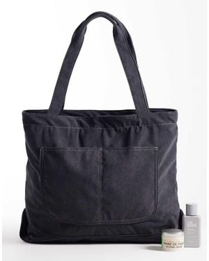 ASOS Cord Tote Bag - Black