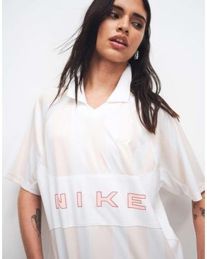 Nike Street Stripe Jersey T-Shirt - White