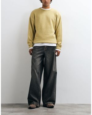 Collusion Jeans mit weitem bein und mittelhohem bund - Mehrfarbig