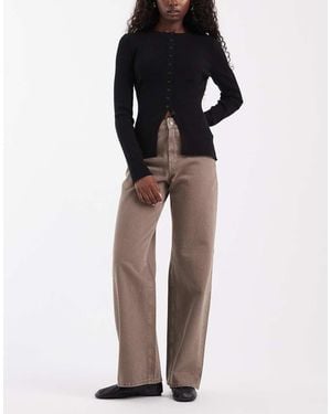 JJXX Tokyo High Waisted Wide Leg Jeans - Multicolour