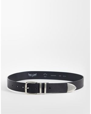 Levi's Freya Set Van 3 Leren Riemen - Wit