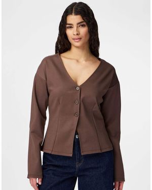 Pieces Vest - Zwart