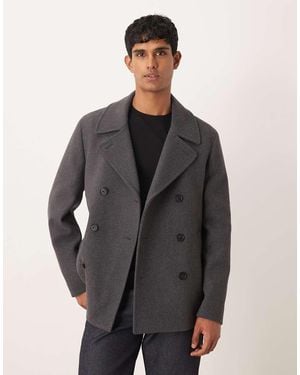 Mango Wool Mix Jacket - Grey