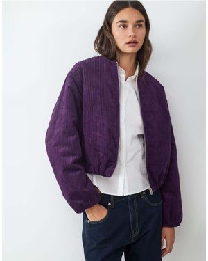Balmohk Bomber Color Fig - Viola