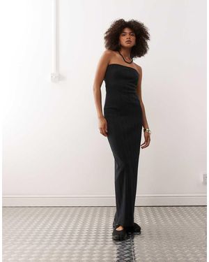 Collusion Maxi Bandeau-Jurk Van Pointelle - Naturel