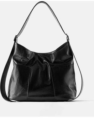 Pull&Bear Shopper mit riemchen - Schwarz