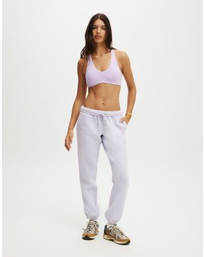 Cotton On Cotton On Plush Essential Gym Sweatpant - White