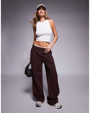 4505 Quick Dry Heavyweight Wide Leg Training jogger - Purple