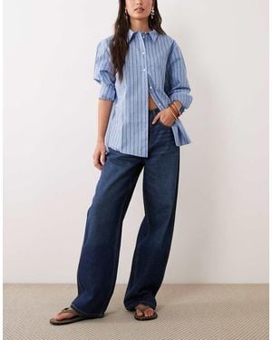 Mango Orlando 100% Cotton Straight Jean - Blue