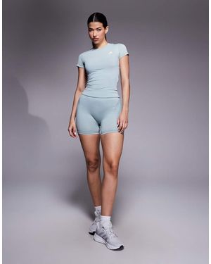 adidas Originals Adidas Training Workout Essentials Knitted 4in Shorts - Blue