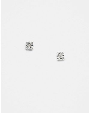 Kingsley Ryan Bobble Stud Earrings - Metallic